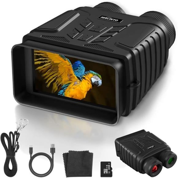 Night Vision Binocular- 4.5'' Large Screen Night Vision Goggles 32GB Memory Card - Picture 1 of 6